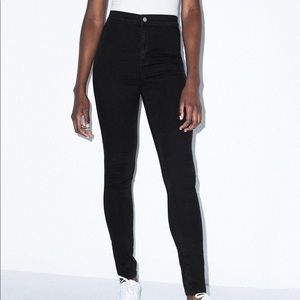 American Apparel Black Easy Jean